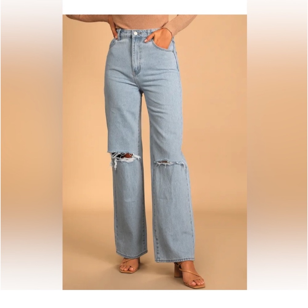 Rolla’s Heidi High Rise Loose Straight Jeans